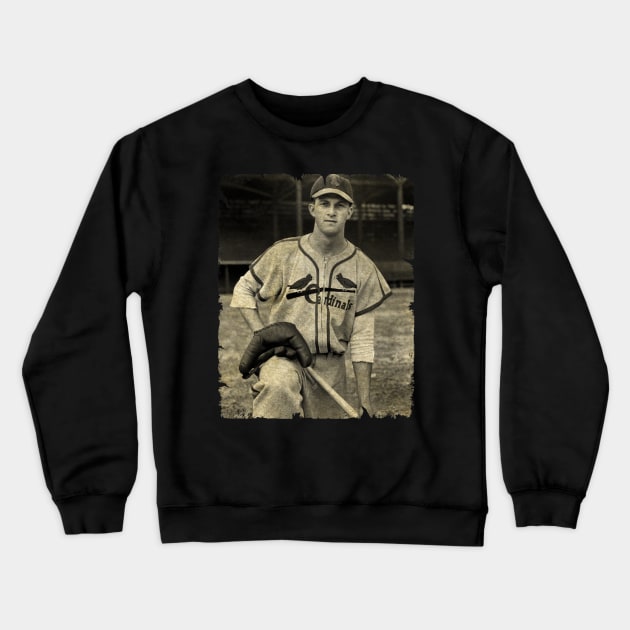 Stan Musial - 20 for 47 With a. 426 Avg, 1941 Crewneck Sweatshirt by PESTA PORA